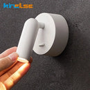 GobekUsa LED Reading Wall Lamp with Switch | 350º Rotation | 3W Bedside Sconce for Home Decor