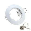 Modern chrome black & white led recessed downlights kitchen spotlight fixture by Decorbites