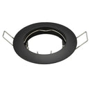 Modern chrome black & white led recessed downlights kitchen spotlight fixture by Decorbites