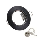 Modern chrome black & white led recessed downlights kitchen spotlight fixture by Decorbites