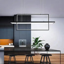 GobekUsa LED Rectangle Pendant Lights for Dining Room and Kitchen