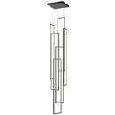 GobekUsa LED Rectangle Staircase Chandeliers Pendant Lighting Modern Living Room Decor