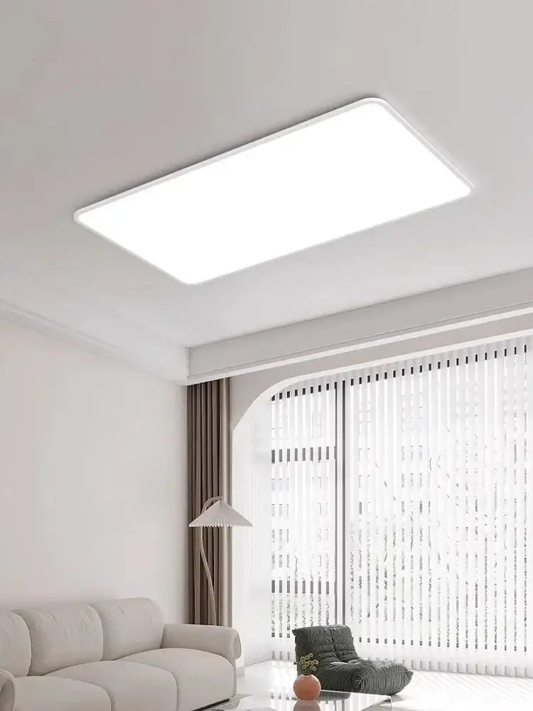 GobekUsa LED Rectangular Ceiling Light for Modern Minimalist Living Room and Bedroom Decor, photo 5 of 11