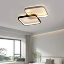 GobekUsa LED Rectangular Chandelier Art Ceiling Light for Living Room Bedroom
