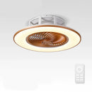 GobekUsa LED Remote Control Chandelier Ceiling Fan Light for Bedroom Living Room