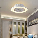 GobekUsa LED Remote Control Chandelier Ceiling Fan Light for Bedroom Living Room