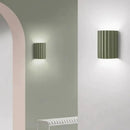 GobekUsa LED Resin Wall Sconces Minimalist Illumination for Entryway Living Bedroom