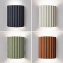 GobekUsa LED Resin Wall Sconces Minimalist Illumination for Entryway Living Bedroom