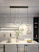GobekUsa LED Restaurant Chandelier: Modern Nordic Design Ceiling Pendant Lights for Living & Dining Rooms