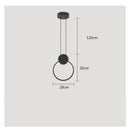 GobekUsa LED Restaurant Chandelier: Modern Nordic Design Ceiling Pendant Lights for Living & Dining Rooms