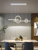 GobekUsa LED Restaurant Chandelier: Modern Nordic Design Ceiling Pendant Lights for Living & Dining Rooms