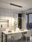 GobekUsa LED Restaurant Chandelier: Modern Nordic Design Ceiling Pendant Lights for Living & Dining Rooms
