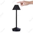 Minimalist metallic led retro touch table lamp bedroom night light by Decorbites