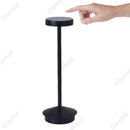 Minimalist metallic led retro touch table lamp bedroom night light by Decorbites