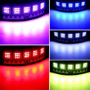 Modern black led rgb disco strobe light party room handle light by Decorbites