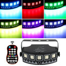 Modern black led rgb disco strobe light party room handle light by Decorbites
