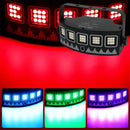Modern black led rgb disco strobe light party room handle light by Decorbites