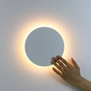 GobekUsa LED RGB Round Wall Lights: Acrylic Touch Sensitive, Remote Controlled Bedroom Indoor Decor