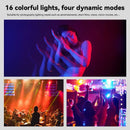 GobekUsa LED RGB Spotlight with Remote Control for KTV Bar Disco Lighting