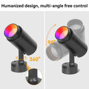 GobekUsa LED RGB Spotlight with Remote Control for KTV Bar Disco Lighting