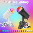 GobekUsa LED RGB Spotlight with Remote Control for KTV Bar Disco Lighting