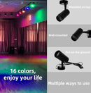 GobekUsa LED RGB Spotlight with Remote Control for KTV Bar Disco Lighting