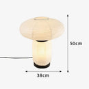 GobekUsa LED Rice Paper Table Lamp E27 Modern Art Decor Minimalist Design