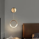 GobekUsa LED Ring and Moon Lamps Set - Modern Acrylic+Alloy Lighting Collection