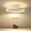 GobekUsa LED Ring Chandelier for Dining Living Room Bedroom Decor