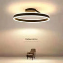 GobekUsa LED Ring Chandelier for Dining Living Room Bedroom Decor