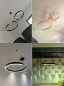 GobekUsa LED Ring Chandelier for Home Decor - Modern Nordic Style Lighting