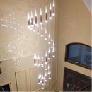GobekUsa LED Ring Chandelier for Home Decor - Modern, Rotating, Indoor Lighting Solution