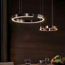GobekUsa LED Ring Chandelier: Modern Dining Room Table Lighting & Home Decoration