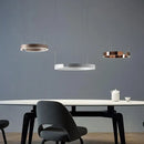 GobekUsa LED Ring Chandelier: Modern Dining Room Table Lighting & Home Decoration