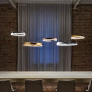 GobekUsa LED Ring Chandelier: Modern Dining Room Table Lighting & Home Decoration