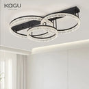 GobekUsa LED Ring Chandelier with Remote Control - Modern Ceiling Lamp for Home Décor