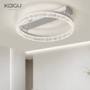 GobekUsa LED Ring Chandelier with Remote Control - Modern Ceiling Lamp for Home Décor