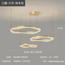 GobekUsa LED Ring Pendant Chandelier for Living Room Bedroom and Dining Room