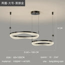 GobekUsa LED Ring Pendant Chandelier for Living Room Bedroom and Dining Room