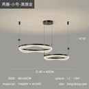GobekUsa LED Ring Pendant Chandelier for Living Room Bedroom and Dining Room