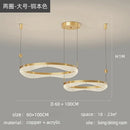 GobekUsa LED Ring Pendant Chandelier for Living Room Bedroom and Dining Room