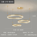 GobekUsa LED Ring Pendant Chandelier for Living Room Bedroom and Dining Room