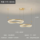 GobekUsa LED Ring Pendant Chandelier for Living Room Bedroom and Dining Room