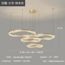 GobekUsa LED Ring Pendant Chandelier for Living Room Bedroom and Dining Room