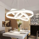 GobekUsa LED Ring Pendant Light Fixture for Living Room Dining Room Lighting