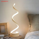 GobekUsa LED Ring Table Lamp: Modern Nordic Bedroom Lighting Fixture