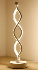 GobekUsa LED Ring Table Lamp: Modern Nordic Bedroom Lighting Fixture