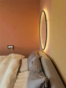 GobekUsa LED Ring Wall Lamp: Minimalist Living Room Decor & Atmosphere Light