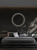 GobekUsa LED Ring Wall Lamp: Minimalist Living Room Decor & Atmosphere Light