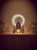GobekUsa LED Ring Wall Lamp: Minimalist Living Room Decor & Atmosphere Light